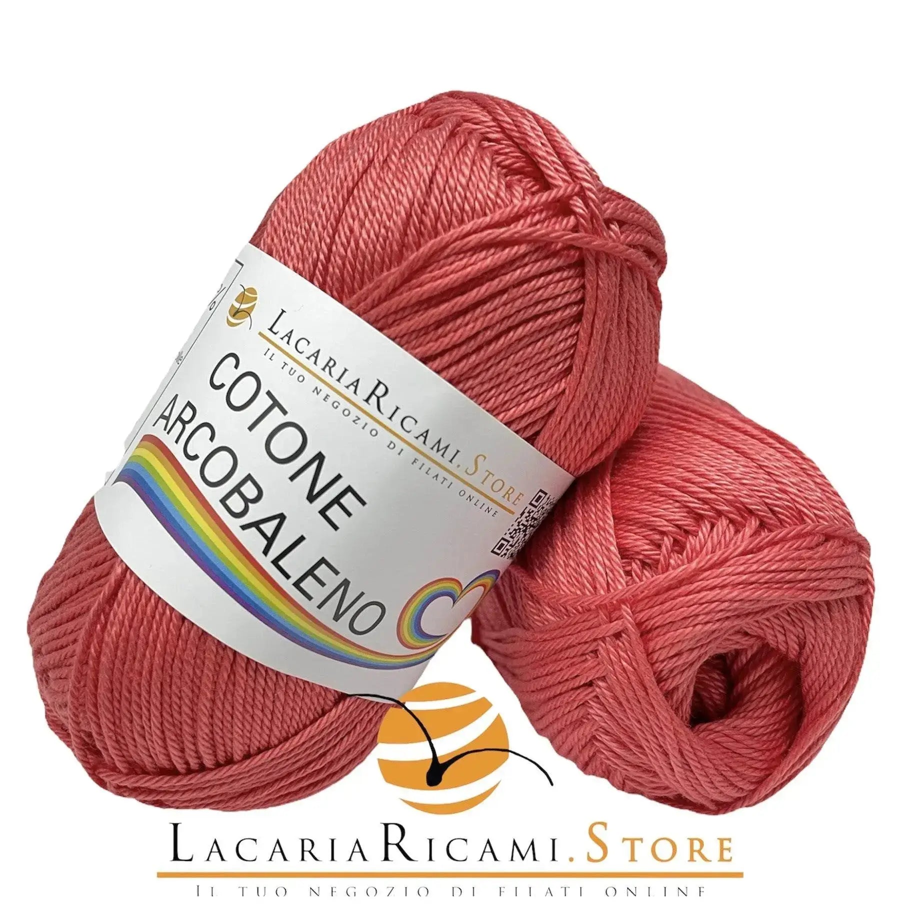 Cotone ARCOBALENO - LacariaRicami.Store - - LacariaRicami.Store