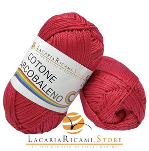 Cotone ARCOBALENO - LacariaRicami.Store - Colore: 31 - CORALLO - by LacariaRicami.Store