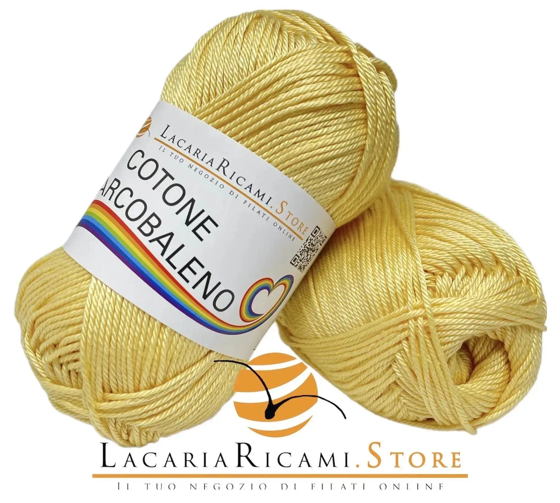 Cotone ARCOBALENO - LacariaRicami.Store - - LacariaRicami.Store