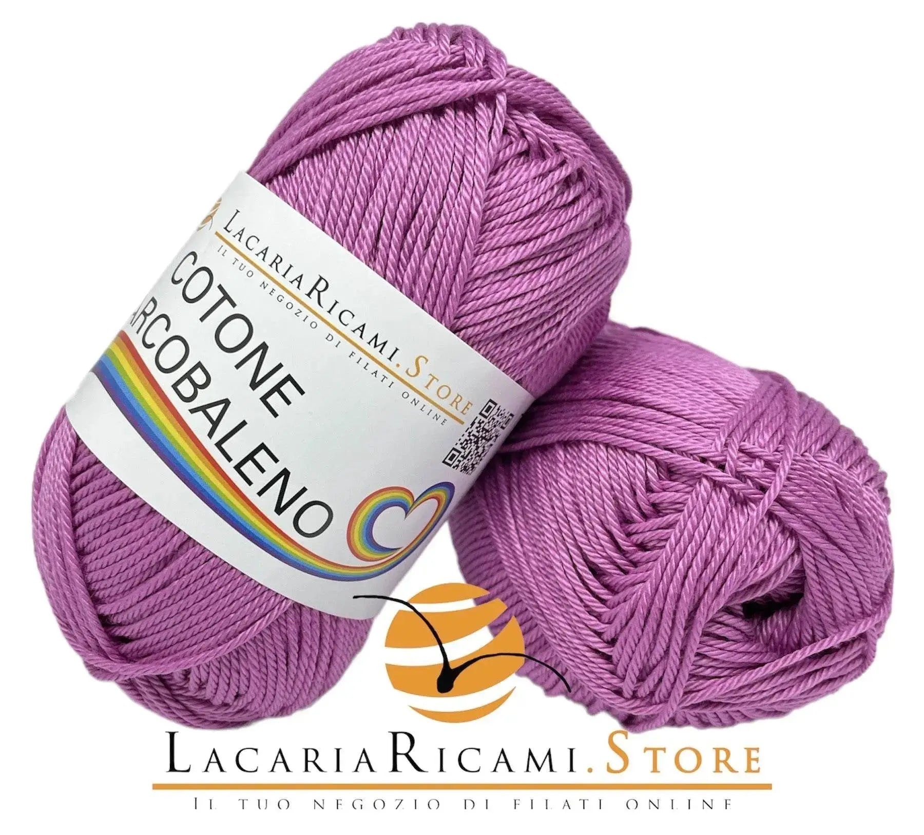 Cotone ARCOBALENO - LacariaRicami.Store - - LacariaRicami.Store
