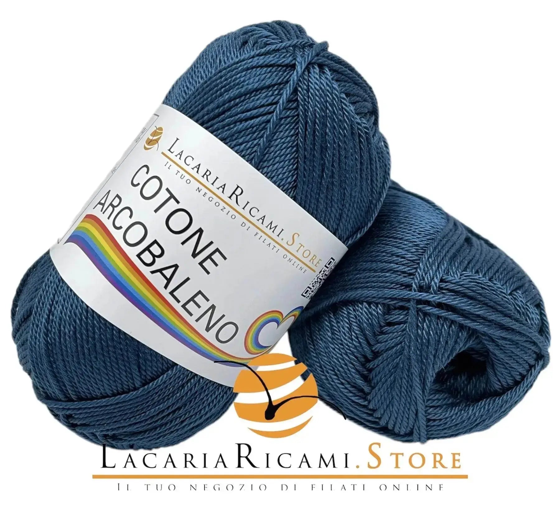 Cotone ARCOBALENO - LacariaRicami.Store - - LacariaRicami.Store