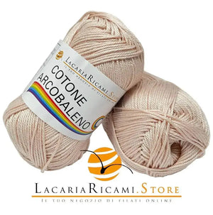 Cotone ARCOBALENO - LacariaRicami.Store 46 - PELLE - LacariaRicami.Store