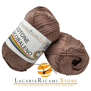 Cotone ARCOBALENO - LacariaRicami.Store - Colore: 47 - FANGO - by LacariaRicami.Store