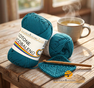 Cotone ARCOBALENO - LacariaRicami.Store - Colore: - by LacariaRicami.Store