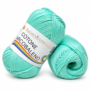 Cotone ARCOBALENO - LacariaRicami.Store - Colore: 21 - TIFFANY - by LacariaRicami.Store