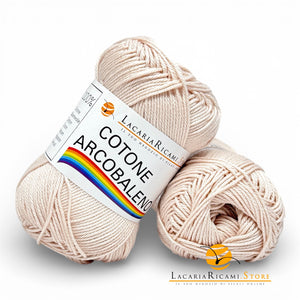 Cotone ARCOBALENO - LacariaRicami.Store - Colore: 46 - PELLE - by LacariaRicami.Store