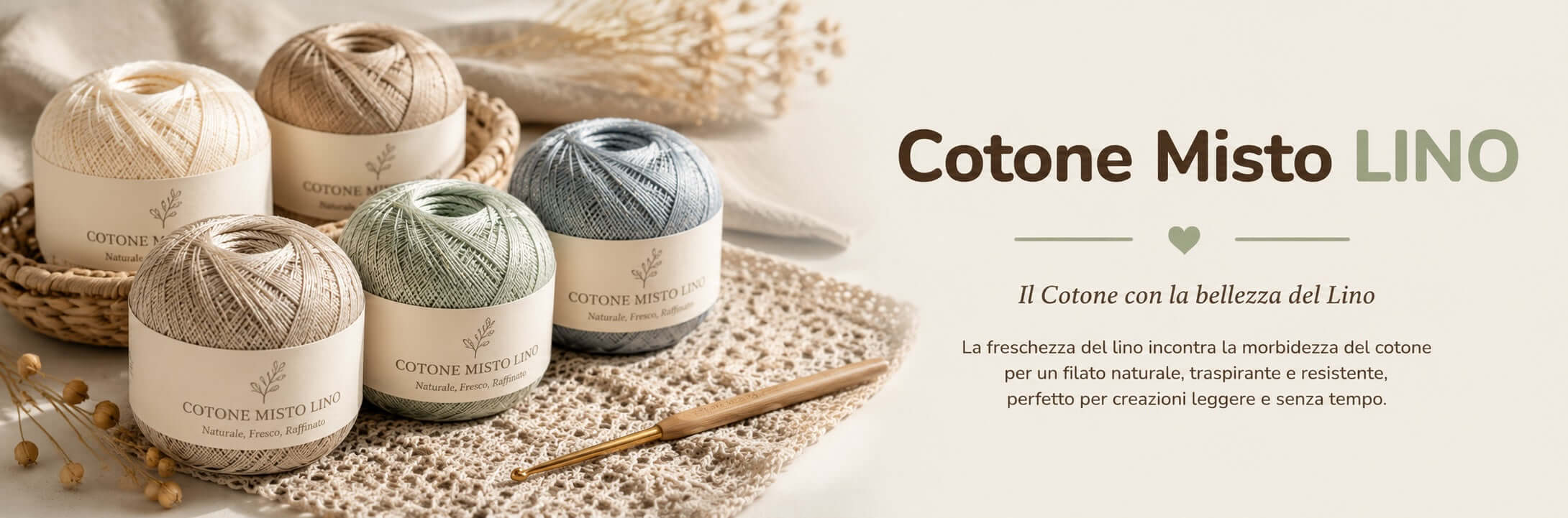 Cotone misto lino per top e cardigan estivi freschi e traspiranti