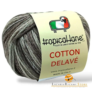 Cotone COTTON DELAVE' - Tropical Lane 01 - LacariaRicami.Store
