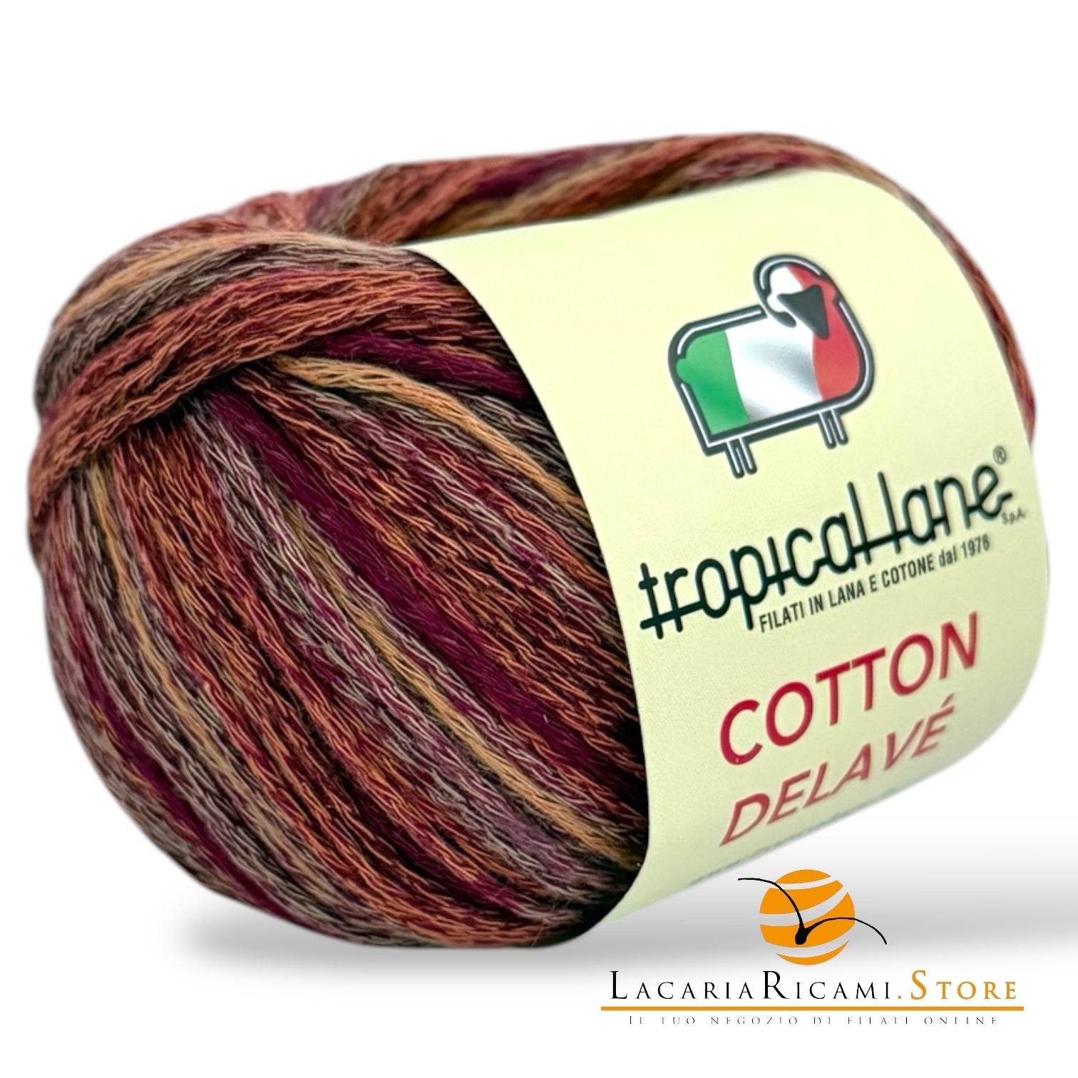 Cotone COTTON DELAVE' - Tropical Lane - - LacariaRicami.Store