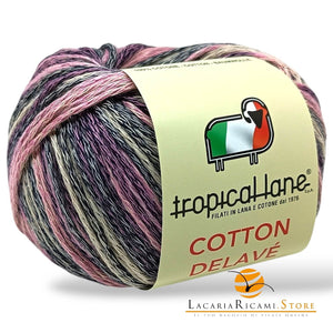 Cotone COTTON DELAVE' - Tropical Lane - - LacariaRicami.Store