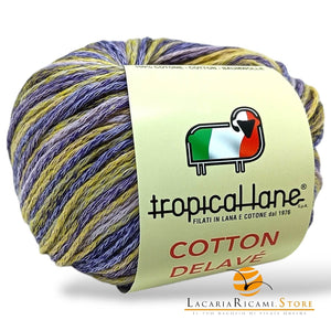 Cotone COTTON DELAVE' - Tropical Lane - - LacariaRicami.Store