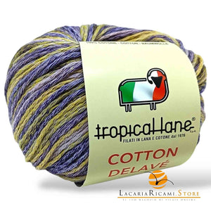 Cotone COTTON DELAVE' - Tropical Lane 08 - LacariaRicami.Store
