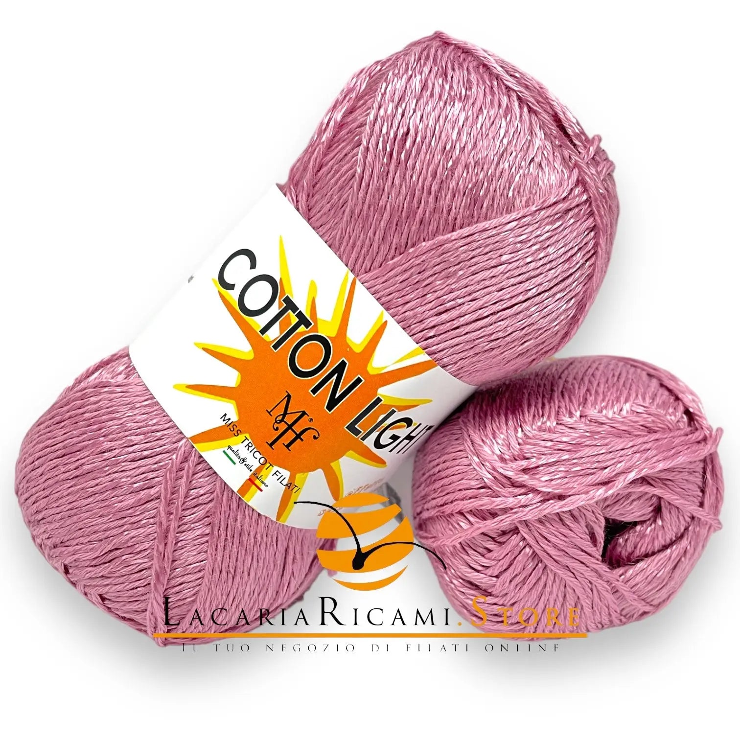 COTONE Cotton Light "Effetto Seta" - Miss Tricot Filati 11 - LILLA