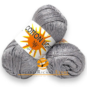 COTONE Cotton Light "Effetto Seta" - Miss Tricot Filati 16 - GRIGIO
