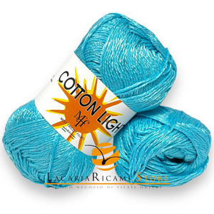 COTONE Cotton Light "Effetto Seta" - Miss Tricot Filati 22 - TURCHESE