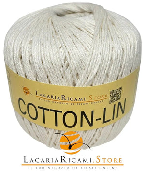 COTONE-LINO Cotton-Lin - LacariaRicami.Store - - LacariaRicami.Store