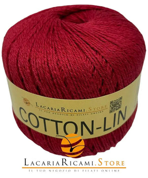 COTONE-LINO Cotton-Lin - LacariaRicami.Store - - LacariaRicami.Store