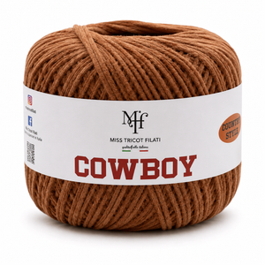 CORDINO CowBoy – Miss Tricot Filati - Colore: 10 - RODEO - by LacariaRicami.Store