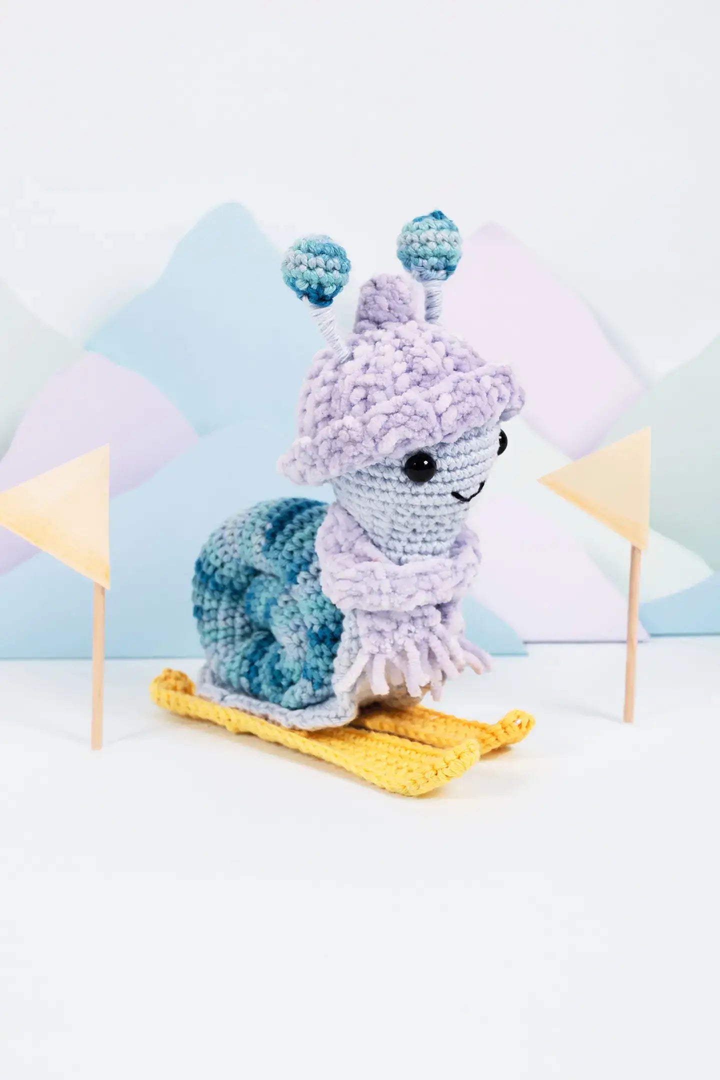 KIT Amigurumi - Lumaca Sciatrice - DMC - Colore: - by LacariaRicami.Store