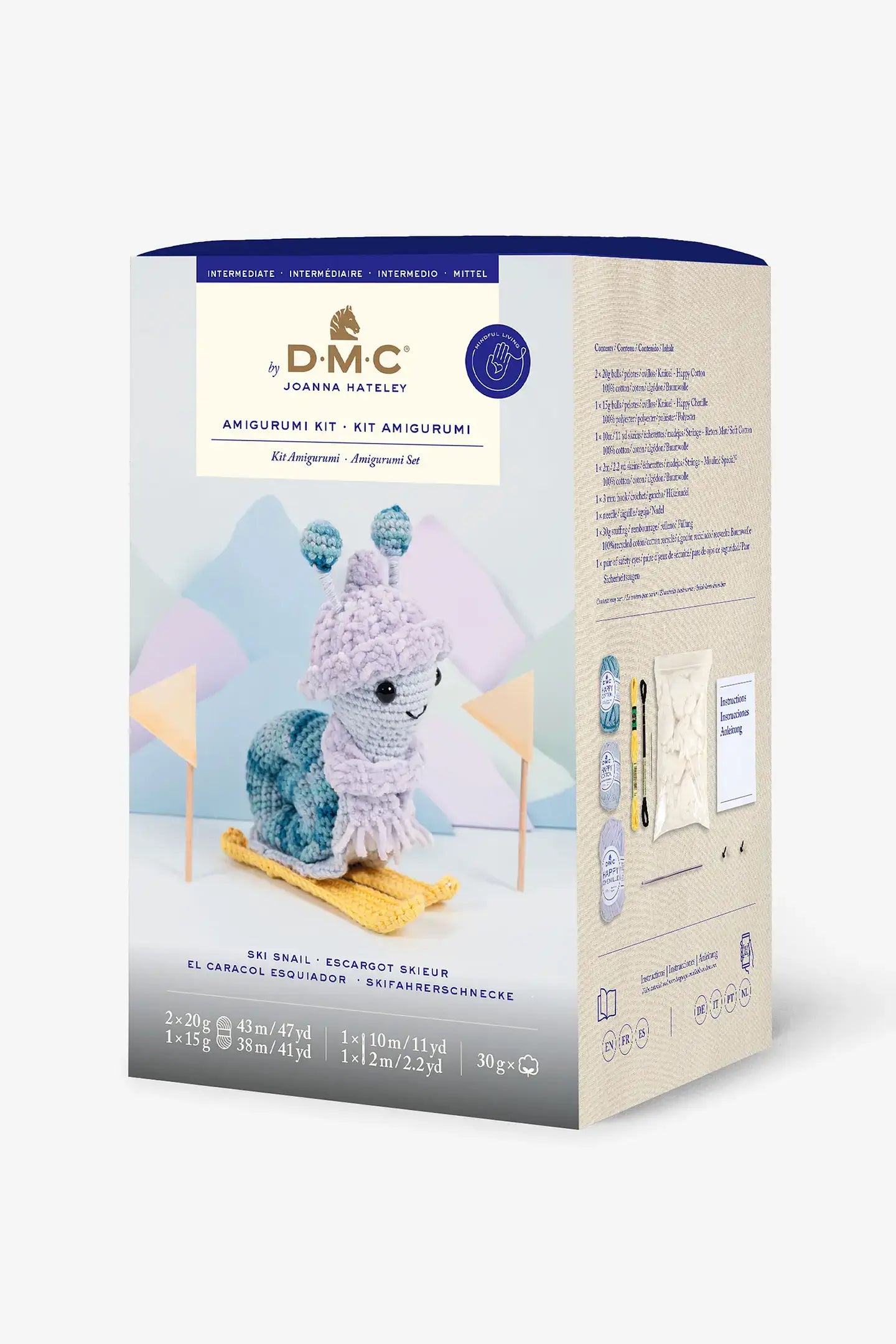 KIT Amigurumi Lumaca Sciatrice Intermedio - DMC - Colore: - by LacariaRicami.Store