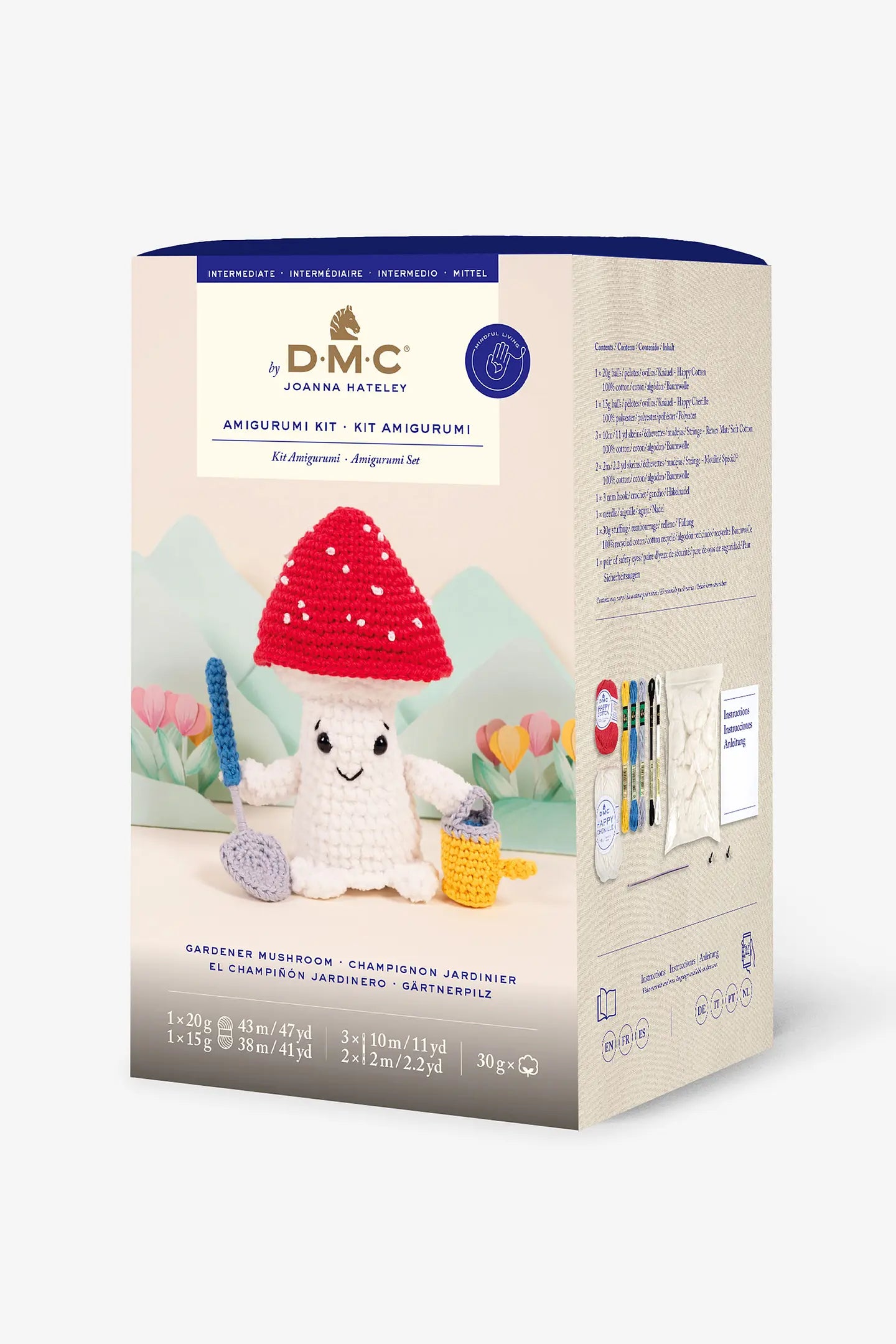 KIT Amigurumi Fungo giardiniere di Joanna Hateley - DMC - Colore: - by LacariaRicami.Store