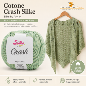 Cotone CRASH - Silke - Colore: - by LacariaRicami.Store