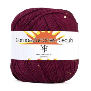 Viscosa CANNA DA ZUCCHERO SEQUIN - Miss Tricot Filati - - LacariaRicami.Store