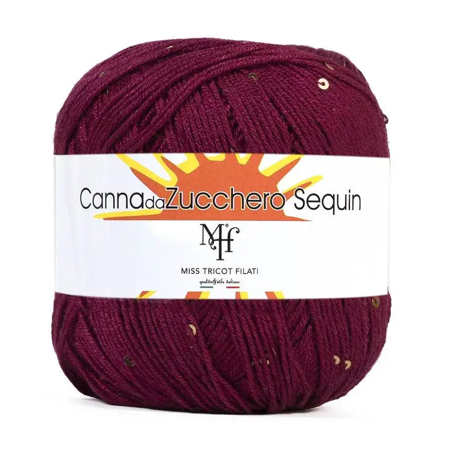 Viscosa CANNA DA ZUCCHERO SEQUIN - Miss Tricot Filati - - LacariaRicami.Store