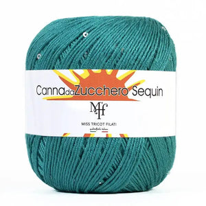 Viscosa CANNA DA ZUCCHERO SEQUIN - Miss Tricot Filati - - LacariaRicami.Store