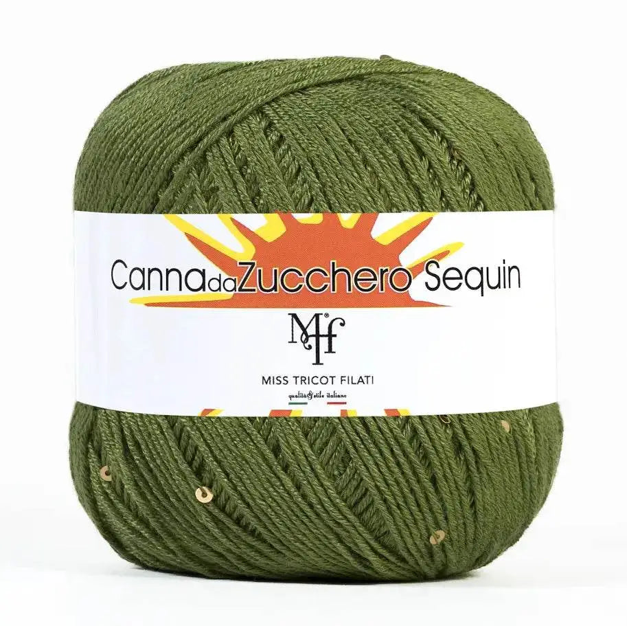Viscosa CANNA DA ZUCCHERO SEQUIN - Miss Tricot Filati - - LacariaRicami.Store