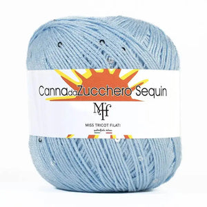 Viscosa CANNA DA ZUCCHERO SEQUIN - Miss Tricot Filati - - LacariaRicami.Store