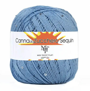 Viscosa CANNA DA ZUCCHERO SEQUIN - Miss Tricot Filati - - LacariaRicami.Store