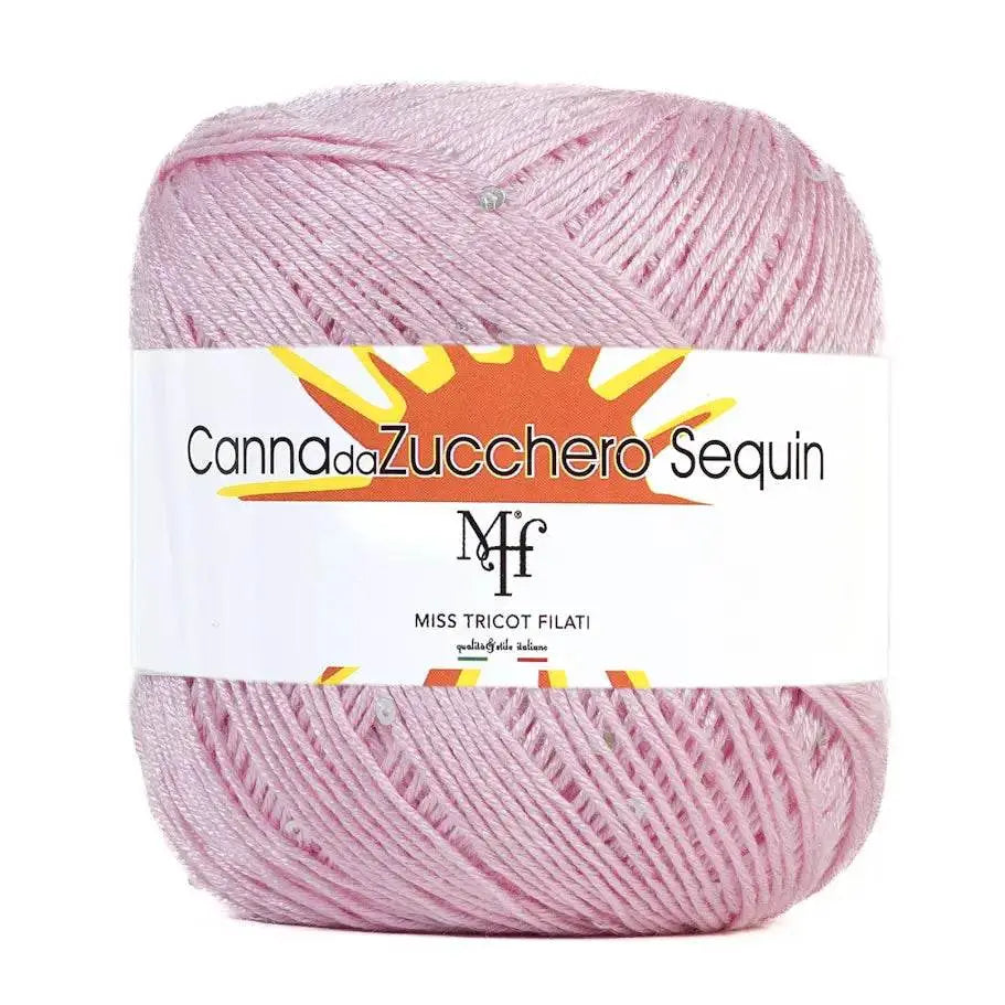 Viscosa CANNA DA ZUCCHERO SEQUIN - Miss Tricot Filati - - LacariaRicami.Store