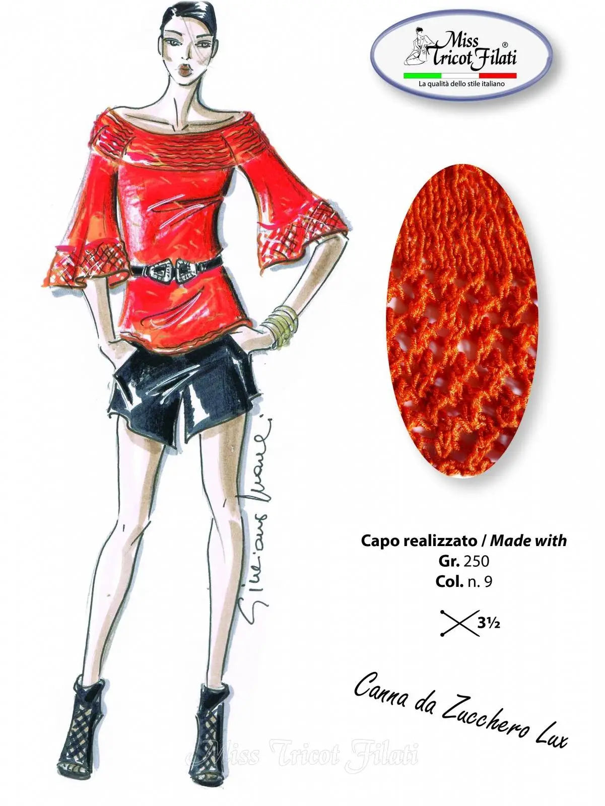 Viscosa Canna Da Zucchero Lux - Miss Tricot Filati | Filato Splendido - - LacariaRicami.Store