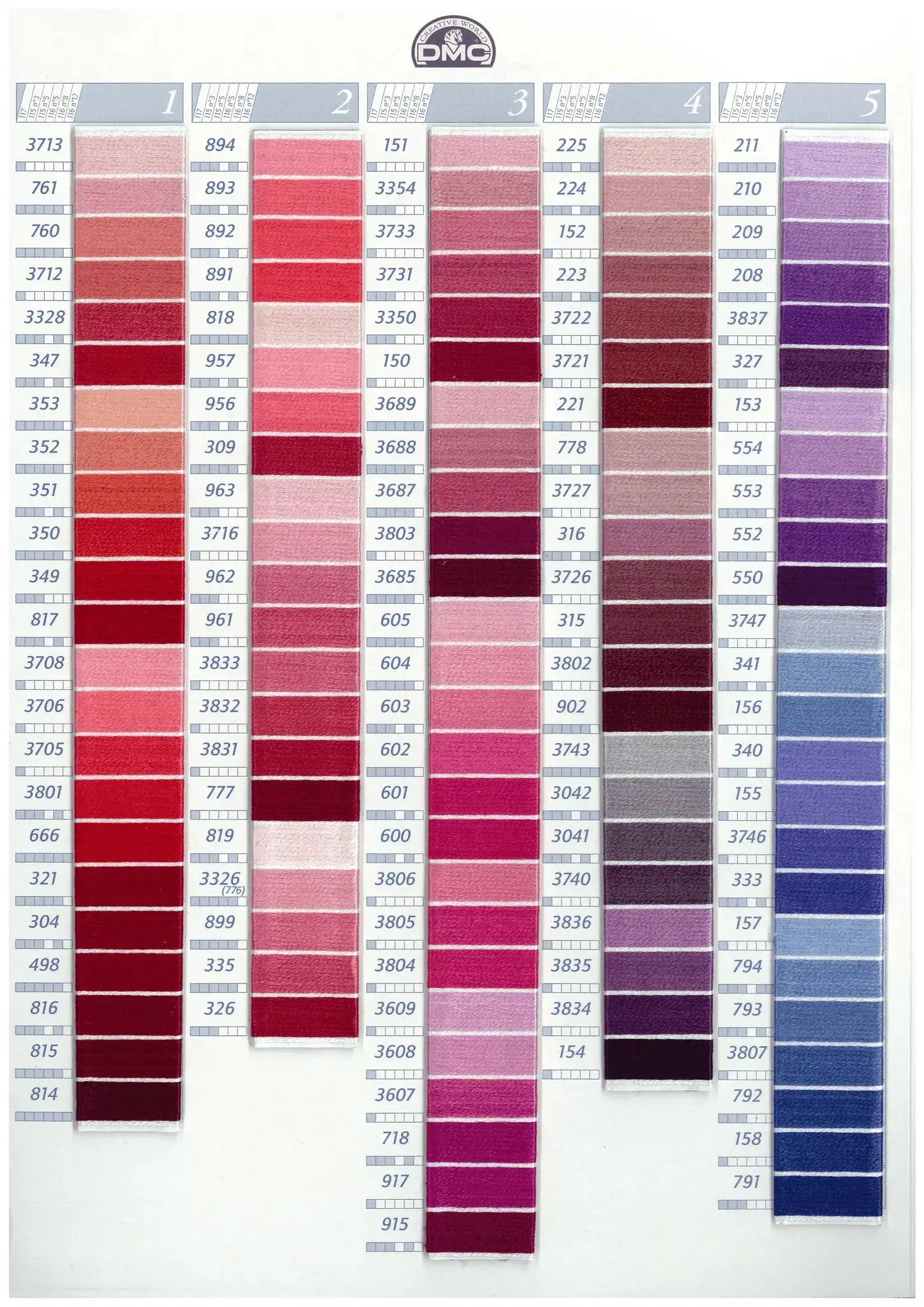 Mouliné Spécial 117MC VIOLA - DMC - - LacariaRicami.Store