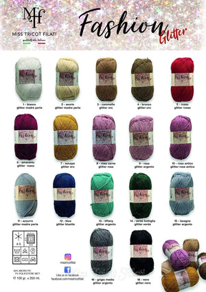 LANA Fashion Glitter - MISS TRICOT FILATI - - LacariaRicami.Store