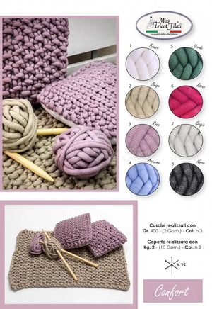 Lana Grossa Confort - Miss Tricot Filati - Colore: - by LacariaRicami.Store