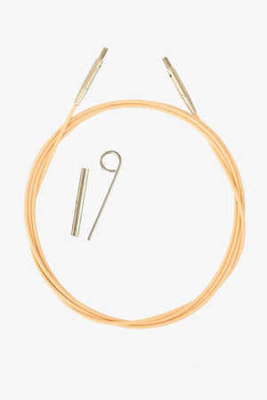 Ferri circolari Rose Gold Intercambiabili - DMC - Colore: Cavo per ferri intercambiabile - 100 cm - by LacariaRicami.Store