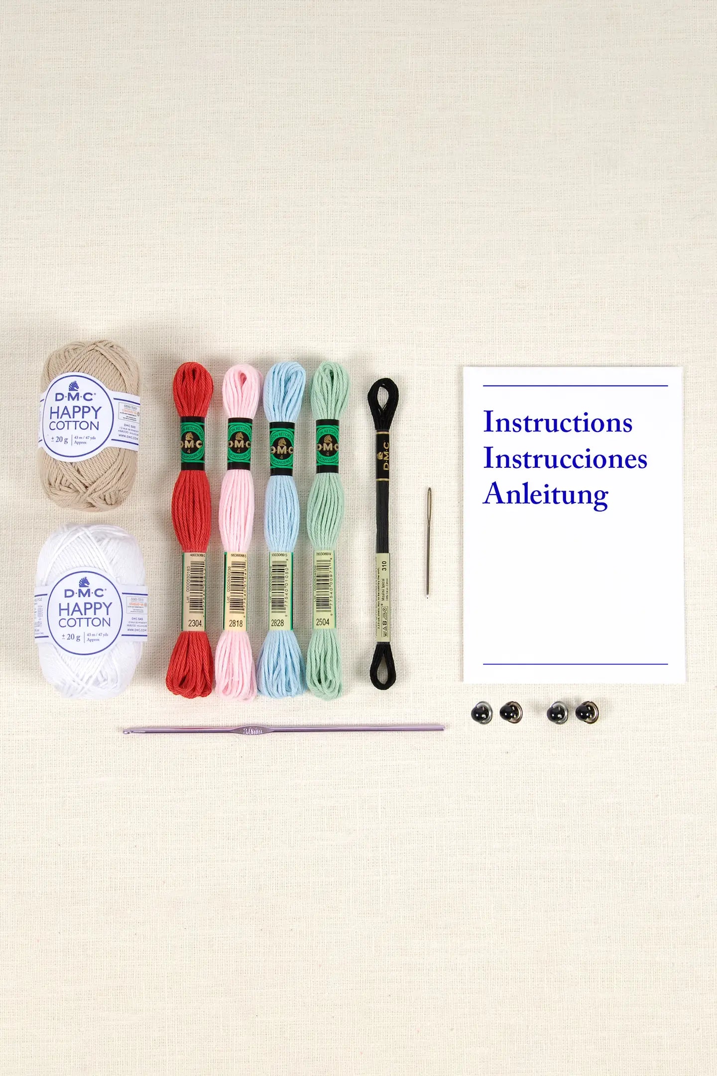 Cupcake alla ciliegia Kit Amigurumi intermedio - DMC