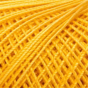 Filo di Scozia Babylo N°20 - DMC - Colore: 725 - GIALLO ORO - by LacariaRicami.Store