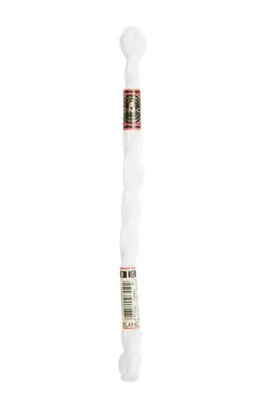 COTONE PERLÉ SMALL - DMC - Colore: 8 S - BLANC - by LacariaRicami.Store