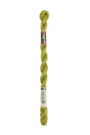 COTONE PERLÉ MÉDIUM - DMC - Colore: 5 M - 471 - by LacariaRicami.Store