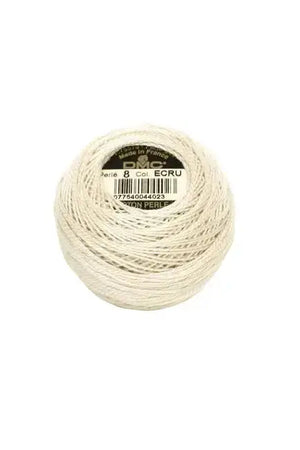 COTONE PERLE' 116-P/8 - 8 S - GOMITOLO - DMC - Colore: ECRÚ - by LacariaRicami.Store