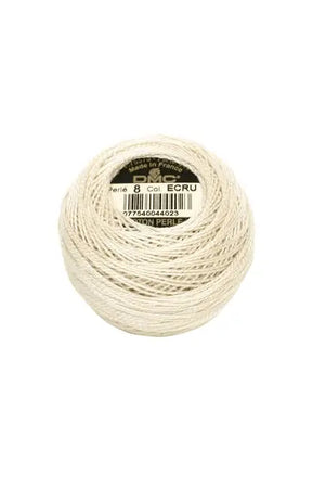 COTONE PERLE’ 12 S – DMC - Colore: ECRÚ - by LacariaRicami.Store