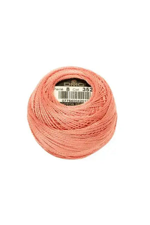 COTONE PERLE' 116-P/8 - 8 S - GOMITOLO - DMC - Colore: 352 - by LacariaRicami.Store