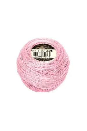COTONE PERLE' 116-P/8 - 8 S - GOMITOLO - DMC - Colore: 605 - by LacariaRicami.Store
