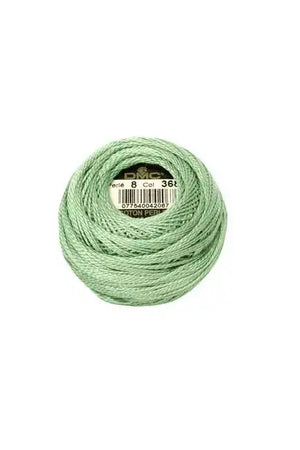 COTONE PERLE' 116-P/8 - 8 S - GOMITOLO - DMC - Colore: 368 - by LacariaRicami.Store