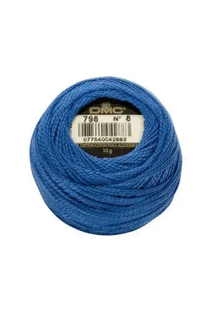 COTONE PERLE' 116-P/8 - 8 S - GOMITOLO - DMC - Colore: 798 - by LacariaRicami.Store