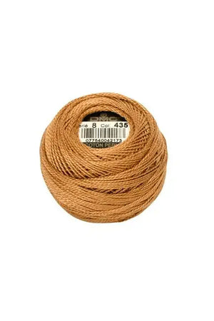 COTONE PERLE' 116-P/8 - 8 S - GOMITOLO - DMC - Colore: 435 - by LacariaRicami.Store