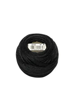 COTONE PERLE' 116-P/8 - 8 S - GOMITOLO - DMC - Colore: 310 - by LacariaRicami.Store